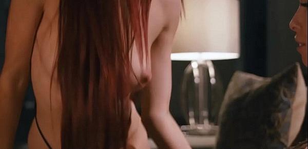 Two Hot Couple Babes licks their pussy